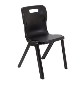 Titan One Piece Chair | Size 6 | Black