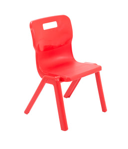 Titan One Piece Chair | Size 3 | Red