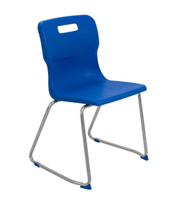 Titan Skid Base Chair | Size 6 | Blue