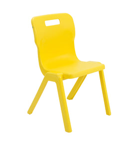 Titan One Piece Chair | Size 5 | Yellow