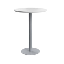 Load image into Gallery viewer, Contract Table High | 800mm | White/Silver