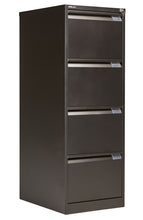 Load image into Gallery viewer, Bisley 4 Drawer Classic Steel Filing Cabinet | Black