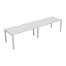 Load image into Gallery viewer, CB Single Bench with Cut Out: 2 Person | 1400 X 800 | White/White