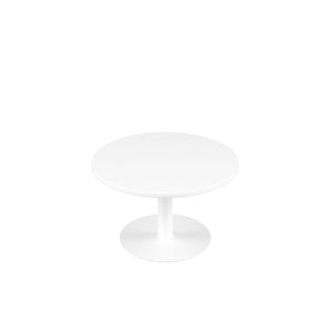 Contract Table Low | 600mm | White/White