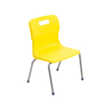 Load image into Gallery viewer, Titan 4 Leg Chair | Size 2 | Yellow