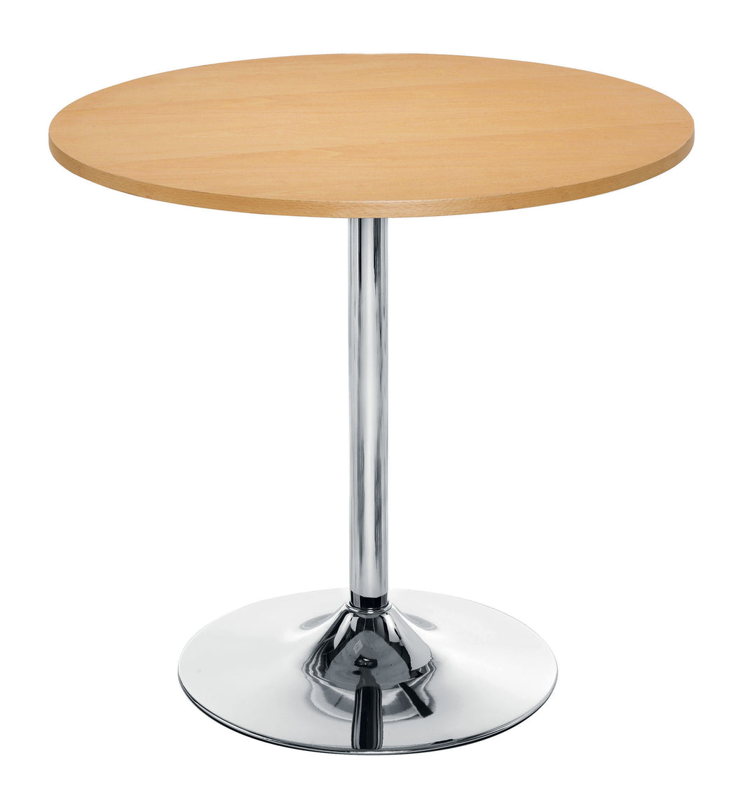 Ellipse Trumpet Base Table | 800mm | Beech