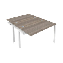 Load image into Gallery viewer, CB Bench Extension with Cable Ports: 2 Person | 1600 X 800 | Grey Oak/White