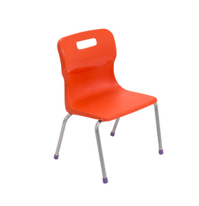 Titan 4 Leg Chair | Size 2 | Orange