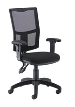 Load image into Gallery viewer, Calypso 2 Mesh Office Chair with Adjustable Arms | Black