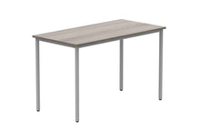 Load image into Gallery viewer, Office Rectangular Multi-Use Table | 1200X600 | Alaskan Grey Oak/Silver
