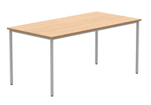 Load image into Gallery viewer, Office Rectangular Multi-Use Table | 1600X800 | Norwegian Beech/Silver