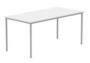 Office Rectangular Multi-Use Table | 1600X800 | Arctic White/Silver