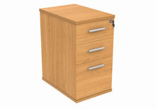 Load image into Gallery viewer, Desk High Office Storage Unit | 600 Deep | Norwegian Beech