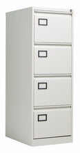Load image into Gallery viewer, Bisley 4 Drawer Contract Steel Filing Cabinet | Goose Grey
