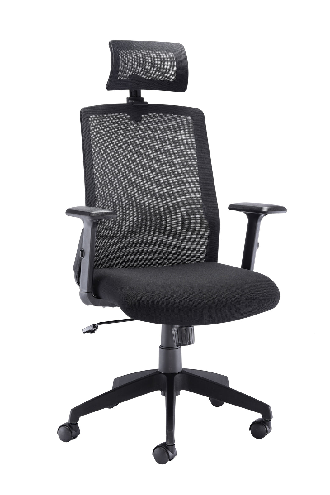 Denali High-Back Office Chair with Headrest | Black