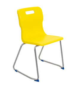 Titan Skid Base Chair | Size 6 | Yellow