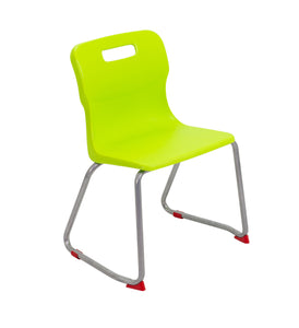 Titan Skid Base Chair | Size 4 | Lime