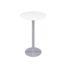 Load image into Gallery viewer, Contract Table High | 600mm | White/Silver