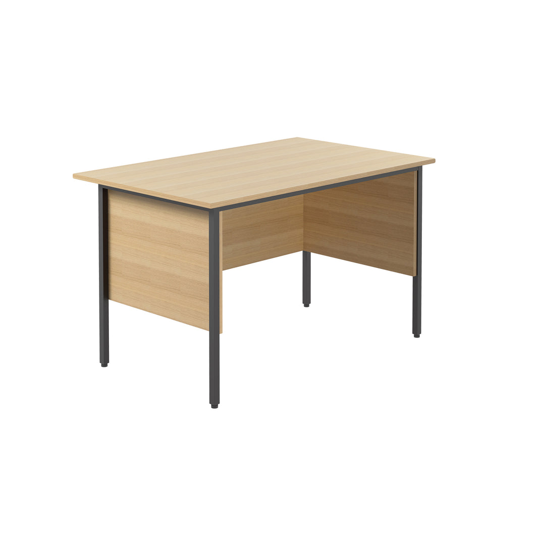 Eco 18 Rectangular Desk | 1200 X 750 | Oak/Black