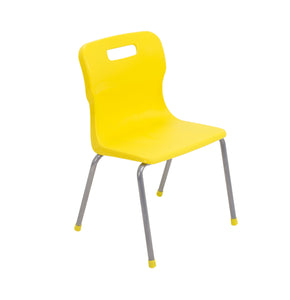 Titan 4 Leg Chair | Size 3 | Yellow