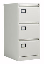 Load image into Gallery viewer, Bisley 3 Drawer Contract Steel Filing Cabinet | Goose Grey