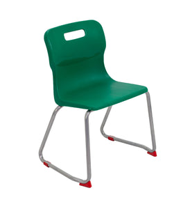 Titan Skid Base Chair | Size 4 | Green