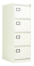Load image into Gallery viewer, Bisley 4 Drawer Contract Steel Filing Cabinet | Chalk White