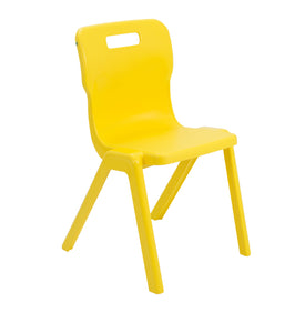 Titan One Piece Chair | Size 6 | Yellow
