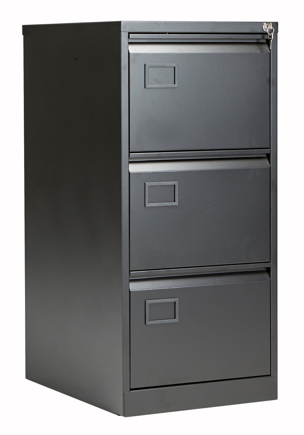 Bisley 3 Drawer Contract Steel Filing Cabinet | Black