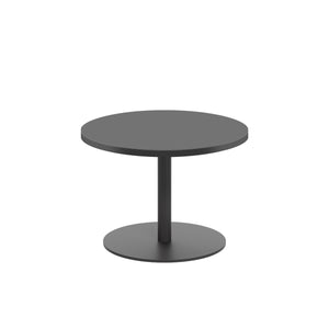 Contract Table Low | 600mm | Black/Black