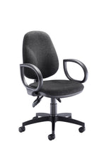 Load image into Gallery viewer, Concept Deluxe Chair With Fixed Arms | Charcoal