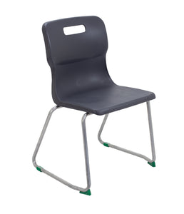 Titan Skid Base Chair | Size 5 | Charcoal