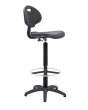 Load image into Gallery viewer, Factory Chair with Draughtsman Kit | Static Foot Ring | Black