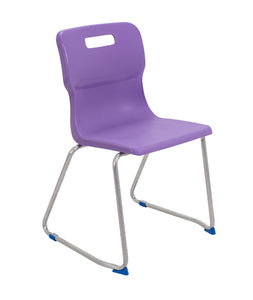 Titan Skid Base Chair | Size 6 | Purple