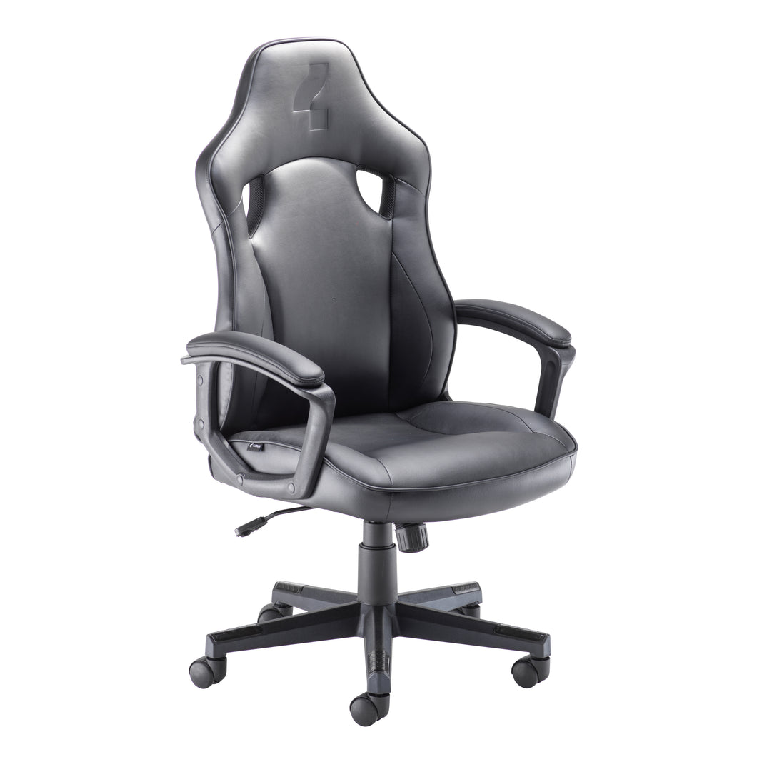 Ludus Level 1 Gaming Chair | Black/Black