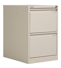 Load image into Gallery viewer, Bisley 2 Drawer Classic Steel Filing Cabinet | Goose Grey