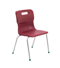 Load image into Gallery viewer, Titan 4 Leg Chair | Size 5 | Burgundy