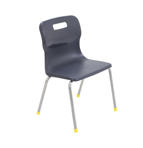 Titan 4 Leg Chair | Size 3 | Charcoal