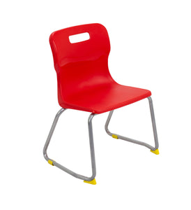 Titan Skid Base Chair | Size 3 | Red
