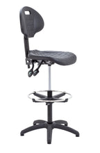 Load image into Gallery viewer, Factory Chair 2 Lever with Draughtsman Kit | Adjustable Foot Ring | Black