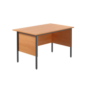 Eco 18 Rectangular Desk | 1200 X 750 | Beech/Black