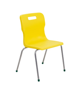 Titan 4 Leg Chair | Size 5 | Yellow