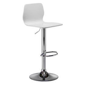 Stork Gas Lift Stool | White