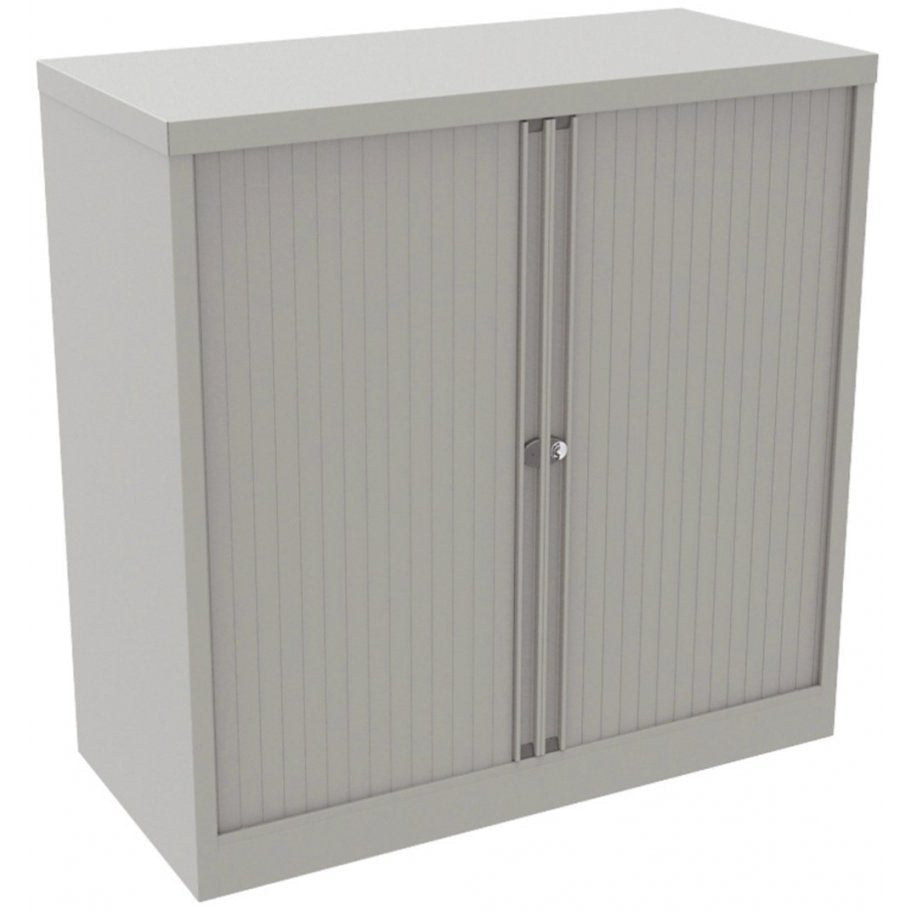 Bisley Essentials Steel Tambour with Side Open | 101.5 | Light Grey