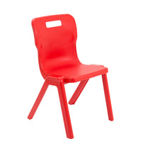 Load image into Gallery viewer, Titan One Piece Chair | Size 5 | Red