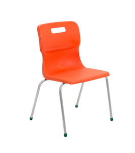 Titan 4 Leg Chair | Size 5 | Orange