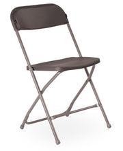 Load image into Gallery viewer, Flat Back Folding Chair | Charcoal