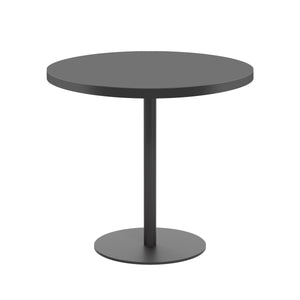 Contract Table Mid | 800mm | Black/Black