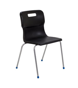 Titan 4 Leg Chair | Size 6 | Black