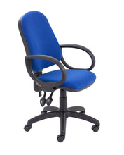 Load image into Gallery viewer, Calypso 2 High Back Operator Chair with Fixed Arms | Royal Blue